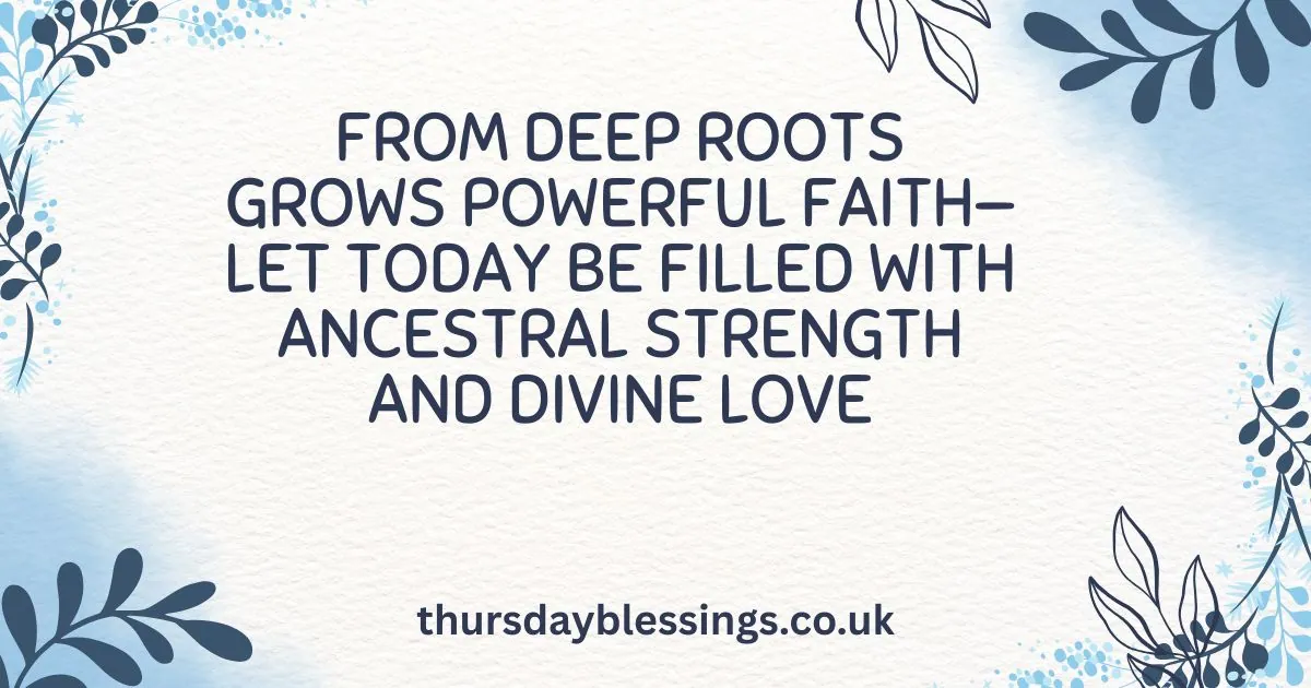 African American Sunday blessings image with empowering message celebrating faith, culture, love, and spiritual strength.