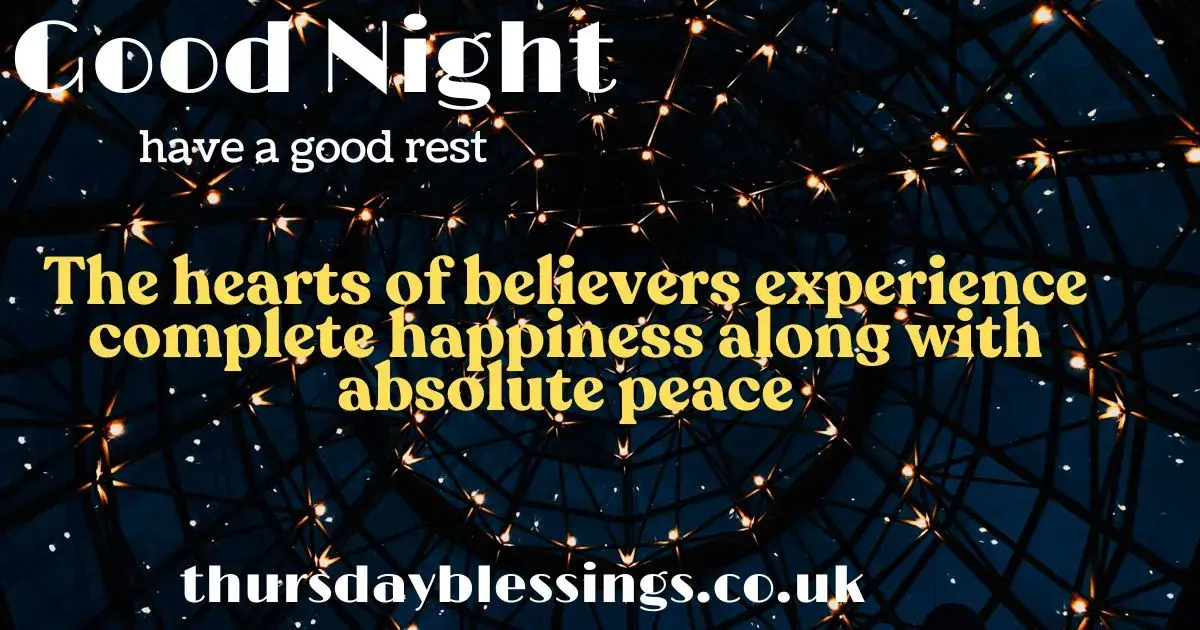 Beautiful Thursday Blessings Images to Inspire Peace, Gratitude, and a Restful Night