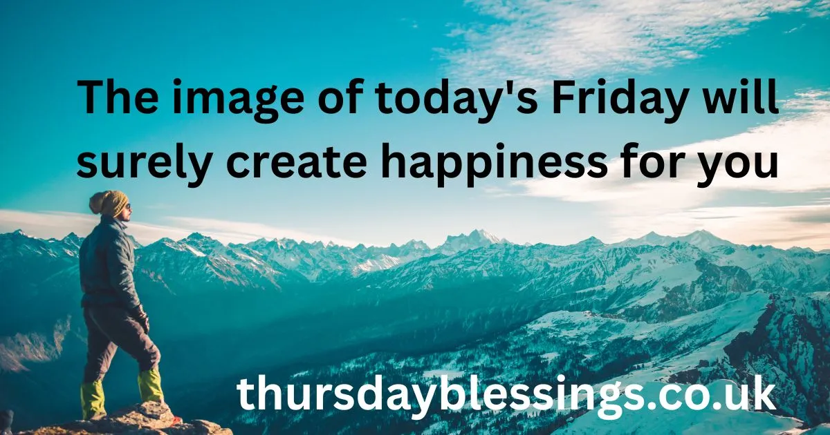 Friday Morning Blessings Images to Inspire Peace, Joy, and a Fresh Start
