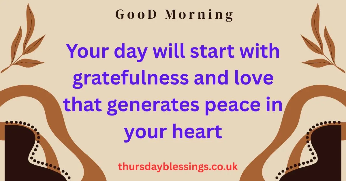 Good Morning! Saturday Blessings for a Joyful and Peaceful Day